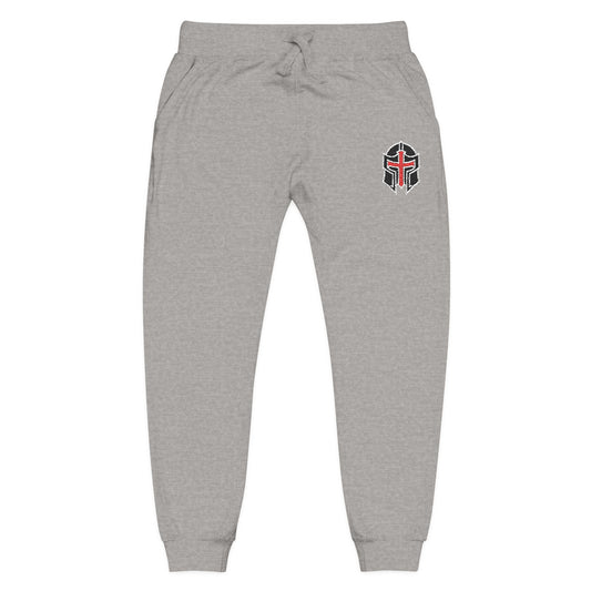 Embroidered Fleece Joggers