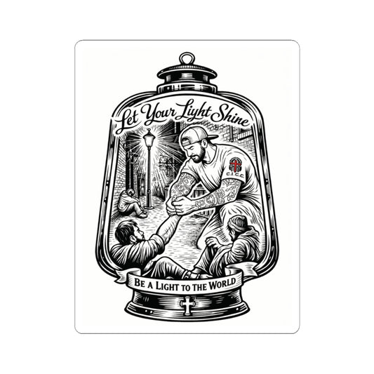 Be A Light To The World Sticker