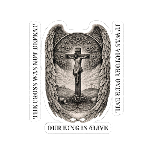 Victory Over Evil Sticker