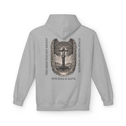 Victory Over Evil Unisex Midweight Softstyle Fleece Hoodie