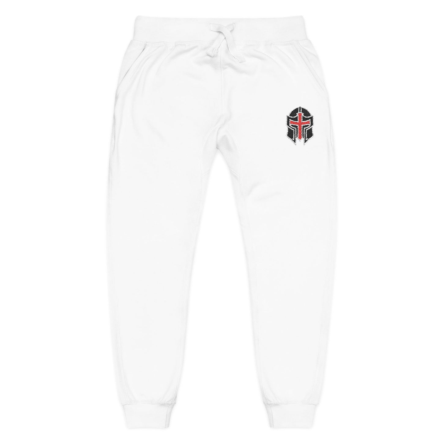 Embroidered Fleece Joggers