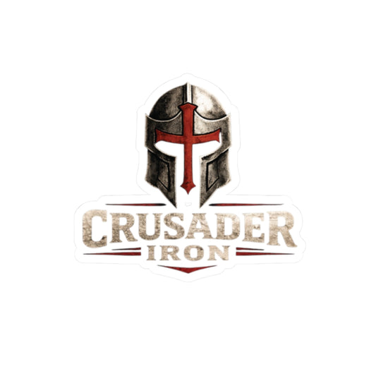 Crusader Iron Helm with Words