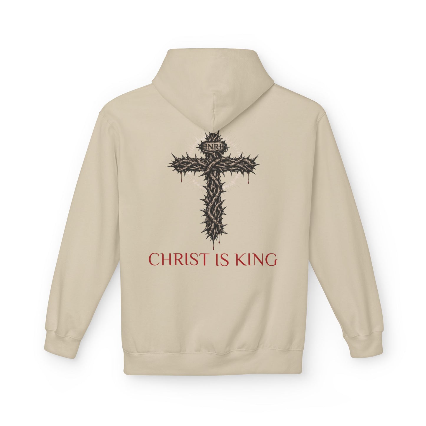 Christ Is King - Unisex Midweight Softstyle Fleece Hoodie