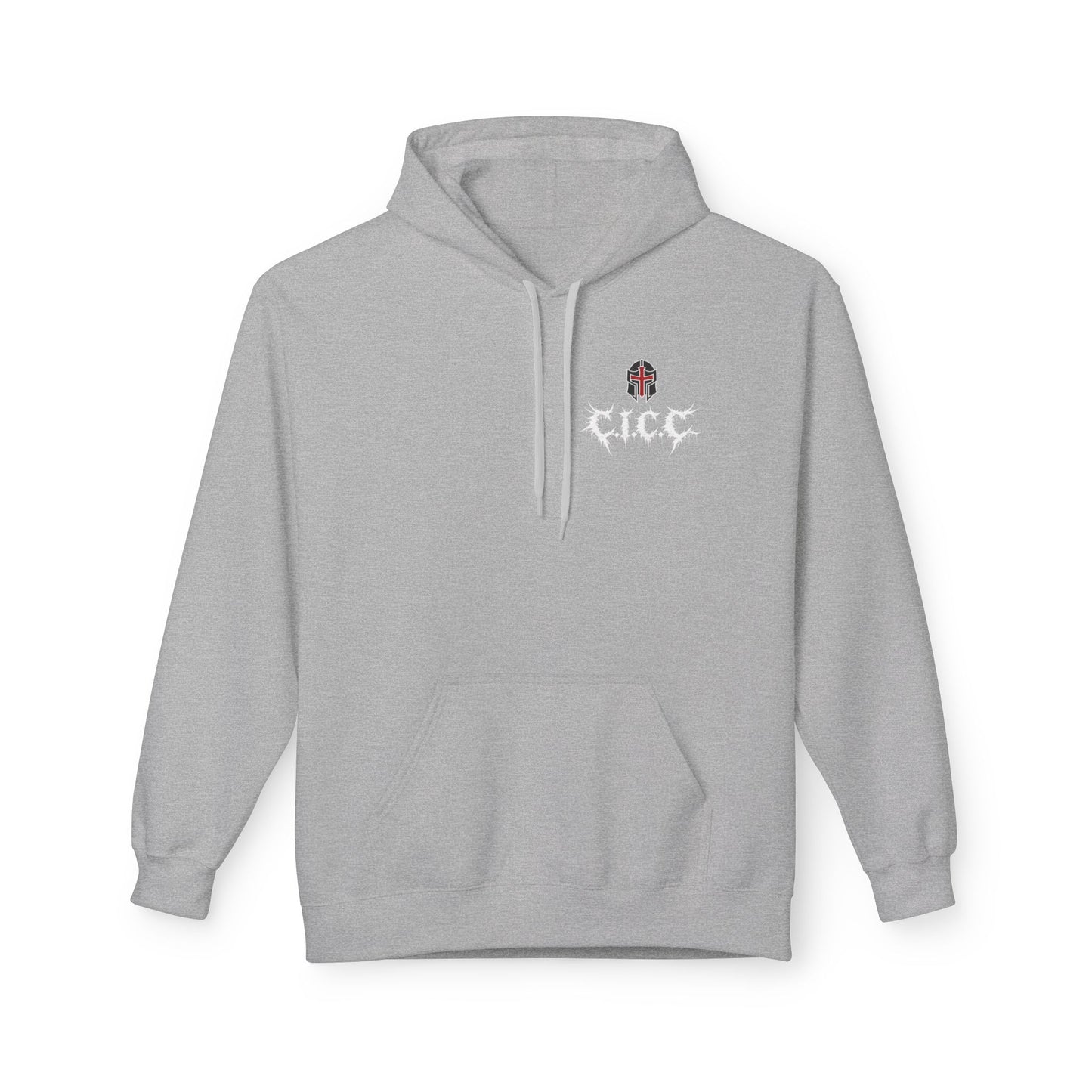 Crusader Iron Metal Cover - Unisex Midweight Softstyle Fleece Hoodie