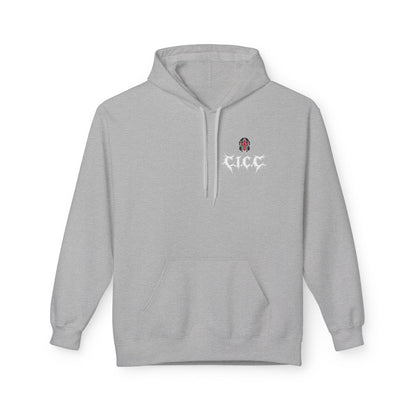 Crusader Iron Metal Cover - Unisex Midweight Softstyle Fleece Hoodie