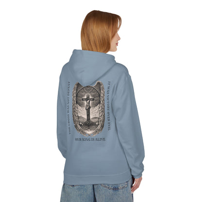 Victory Over Evil Unisex Midweight Softstyle Fleece Hoodie