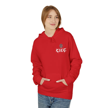 Crusader Iron Metal Cover - Unisex Midweight Softstyle Fleece Hoodie