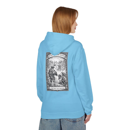 Fear Only the creator - Unisex Midweight Softstyle Fleece Hoodie