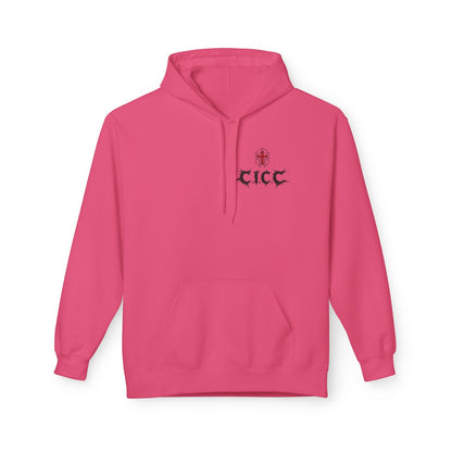 Where monsters rise- Unisex Midweight Softstyle Fleece Hoodie