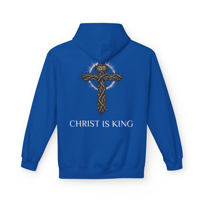 Christ Is King - Unisex Midweight Softstyle Fleece Hoodie