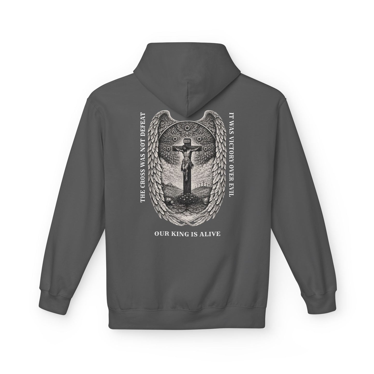 Victory Over Evil Unisex Midweight Softstyle Fleece Hoodie