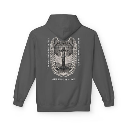 Victory Over Evil Unisex Midweight Softstyle Fleece Hoodie