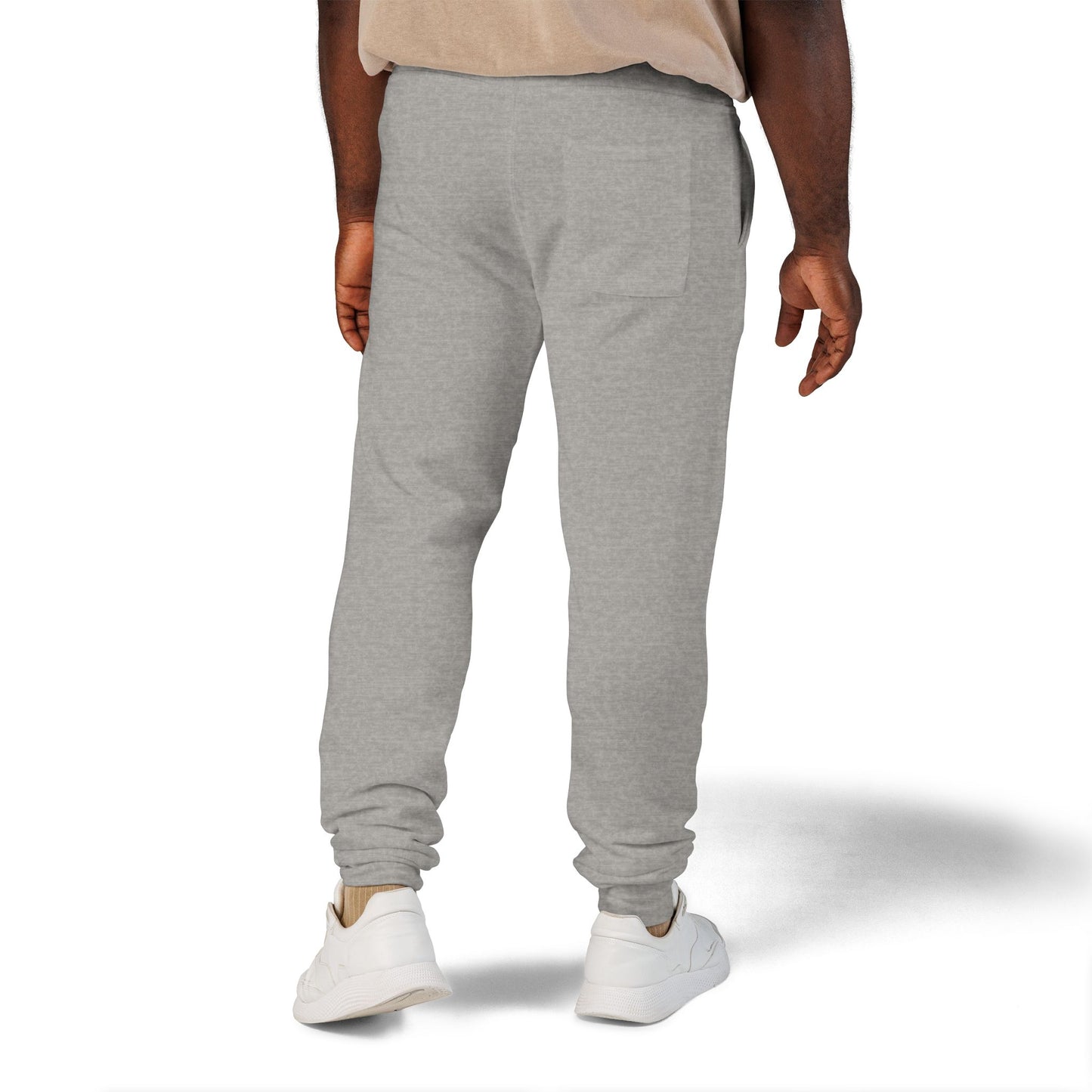 Embroidered Fleece Joggers