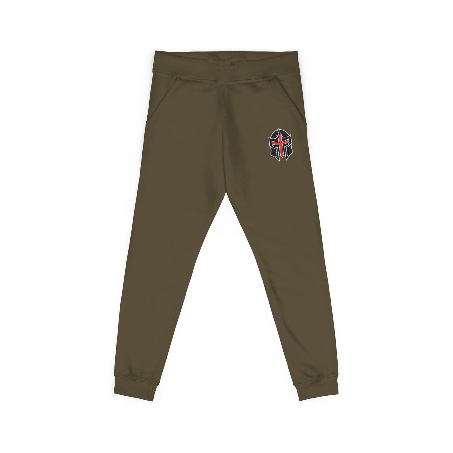 Embroidered Fleece Joggers