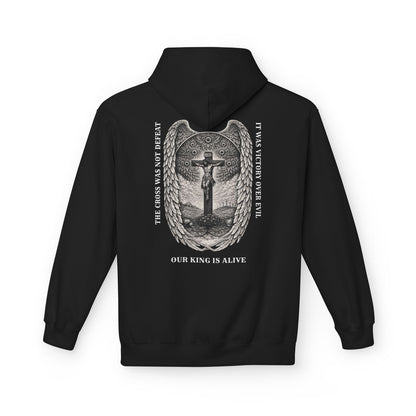 Victory Over Evil Unisex Midweight Softstyle Fleece Hoodie