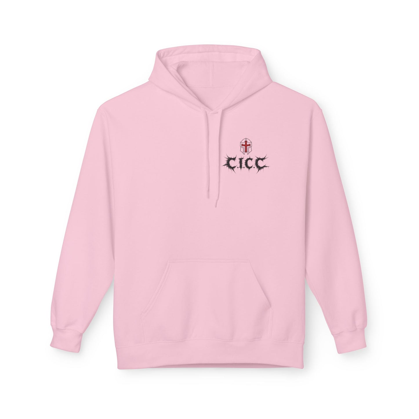 Crusader Iron Metal Cover - Unisex Midweight Softstyle Fleece Hoodie