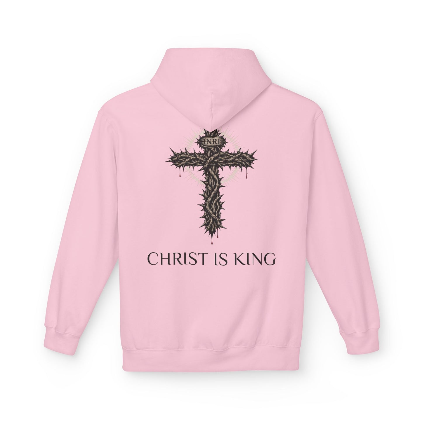 Christ Is King - Unisex Midweight Softstyle Fleece Hoodie