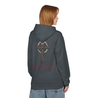 Christ Is King - Unisex Midweight Softstyle Fleece Hoodie