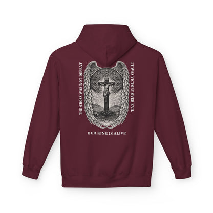 Victory Over Evil Unisex Midweight Softstyle Fleece Hoodie