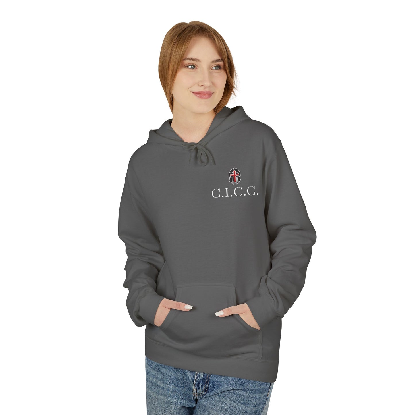 Victory Over Evil Unisex Midweight Softstyle Fleece Hoodie