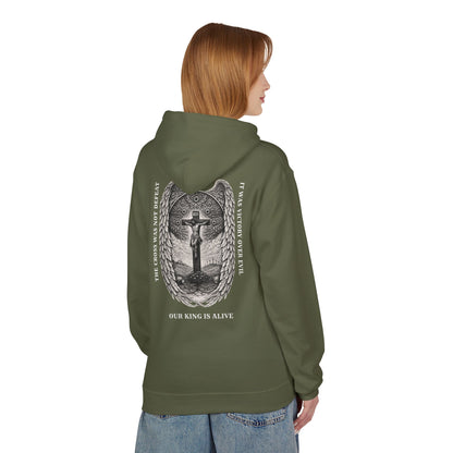 Victory Over Evil Unisex Midweight Softstyle Fleece Hoodie