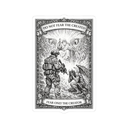 Fear Only The Creator Sticker