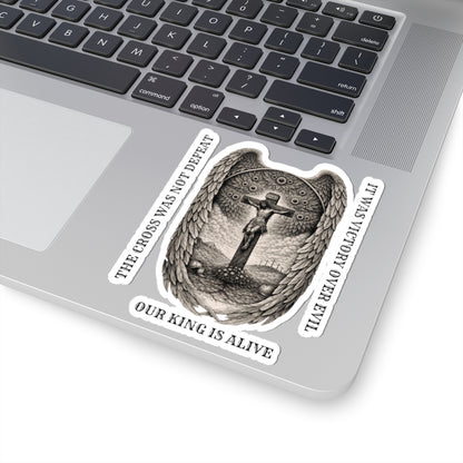 Victory Over Evil Sticker