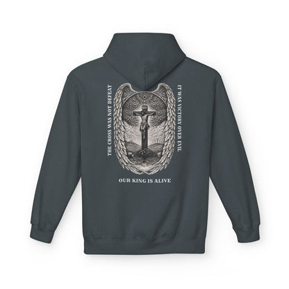Victory Over Evil Unisex Midweight Softstyle Fleece Hoodie