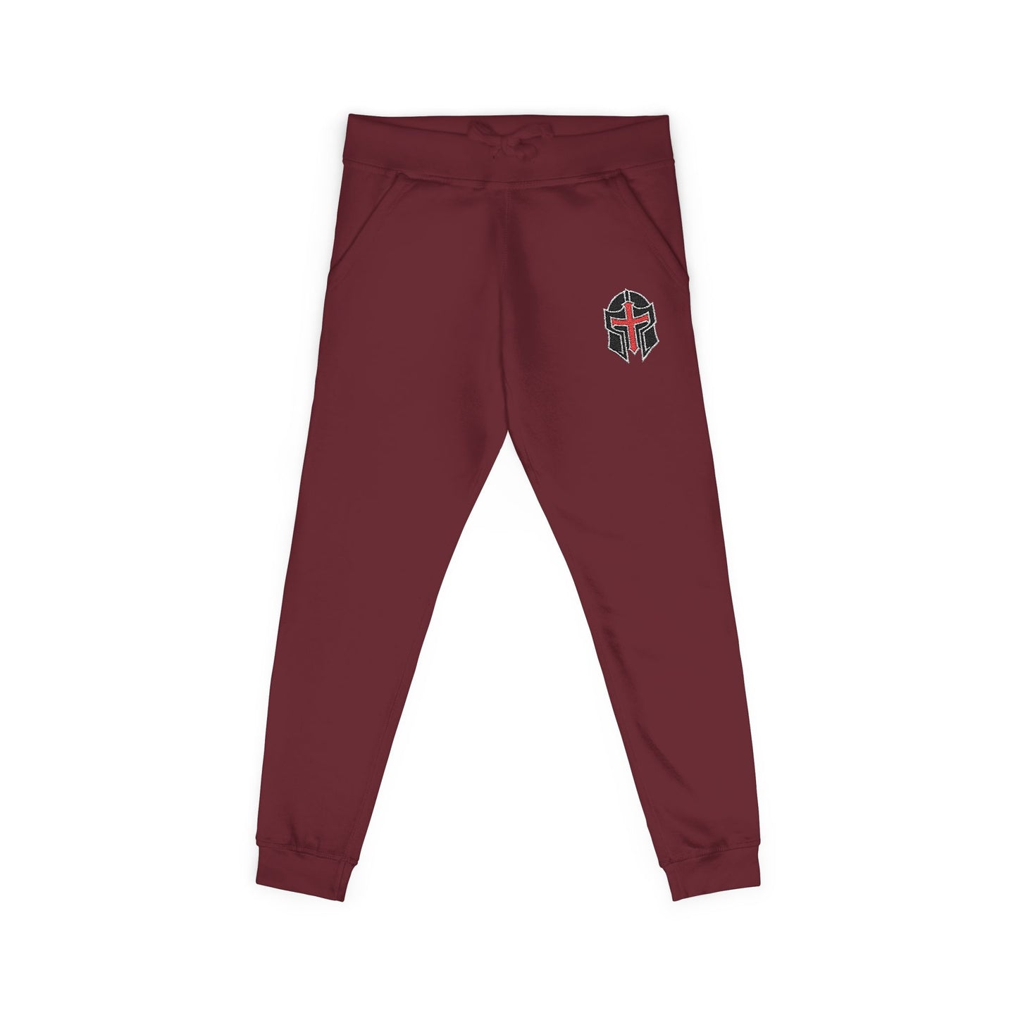 Embroidered Fleece Joggers