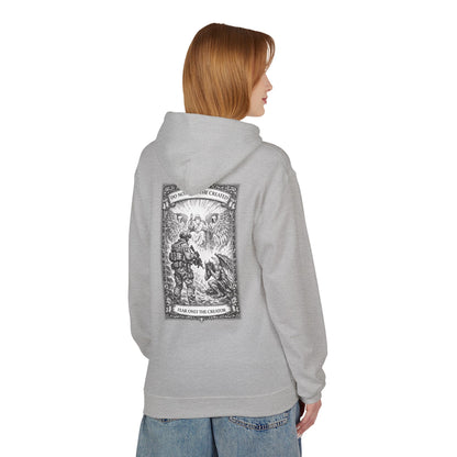 Fear Only the creator - Unisex Midweight Softstyle Fleece Hoodie