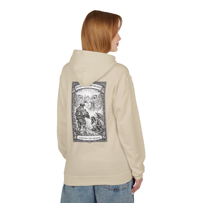 Fear Only the creator - Unisex Midweight Softstyle Fleece Hoodie