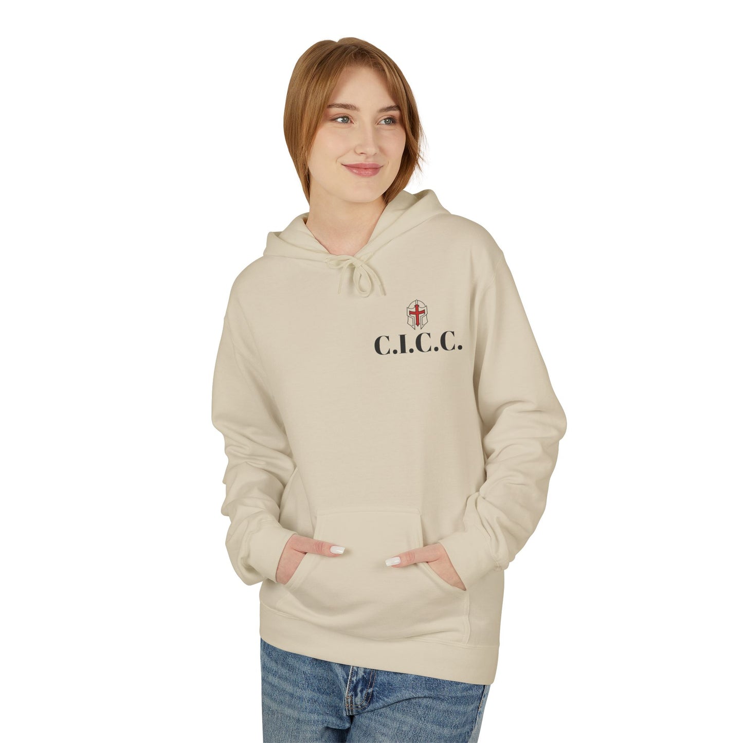 Victory Over Evil Unisex Midweight Softstyle Fleece Hoodie