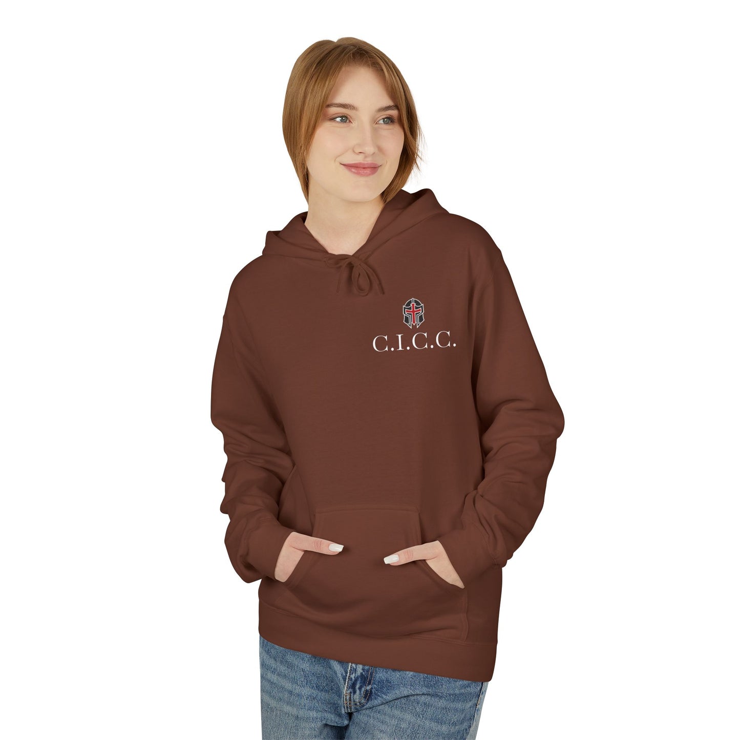 Victory Over Evil Unisex Midweight Softstyle Fleece Hoodie
