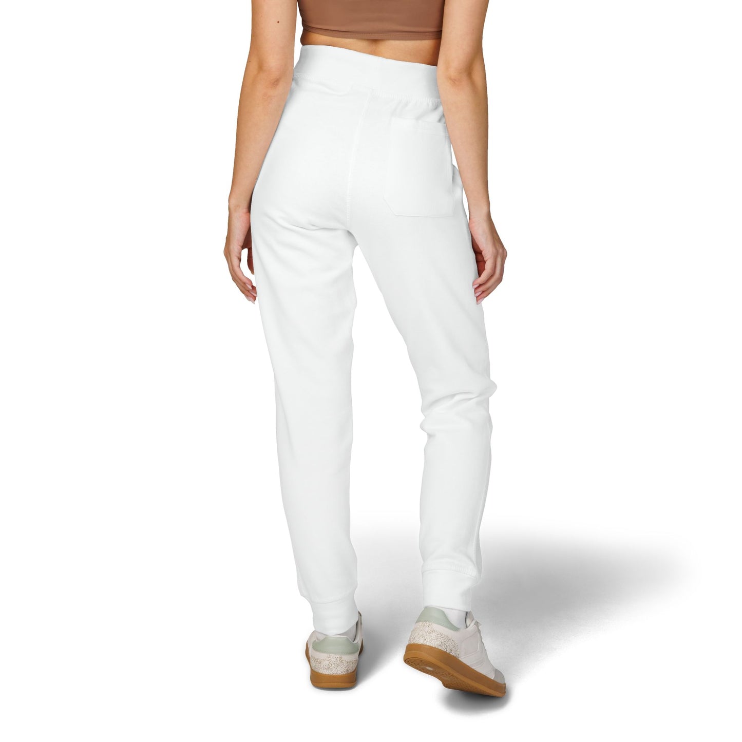 Embroidered Fleece Joggers
