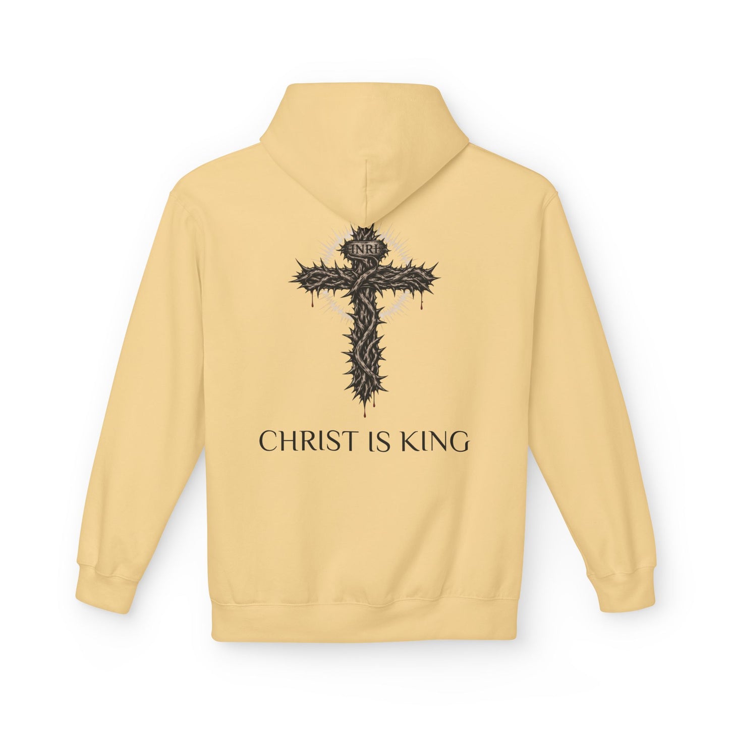 Christ Is King - Unisex Midweight Softstyle Fleece Hoodie