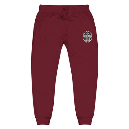 Embroidered Fleece Joggers