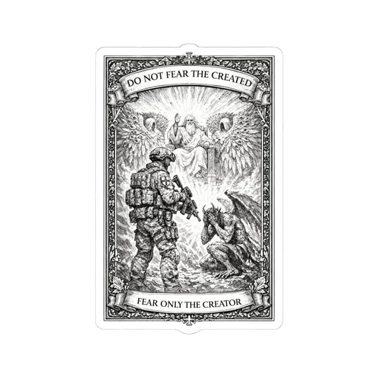 Fear Only The Creator Sticker