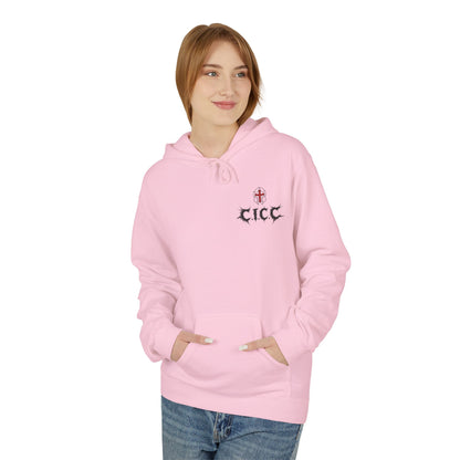 Crusader Iron Metal Cover - Unisex Midweight Softstyle Fleece Hoodie