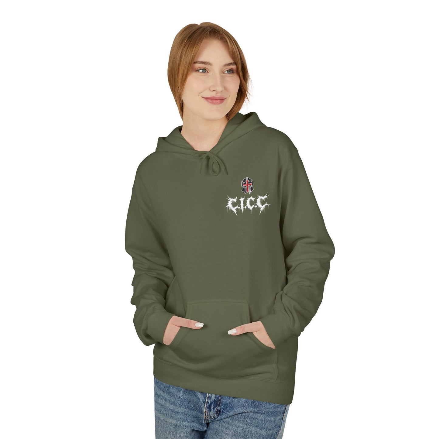 Complacency is treason- Unisex Midweight Softstyle Fleece Hoodie