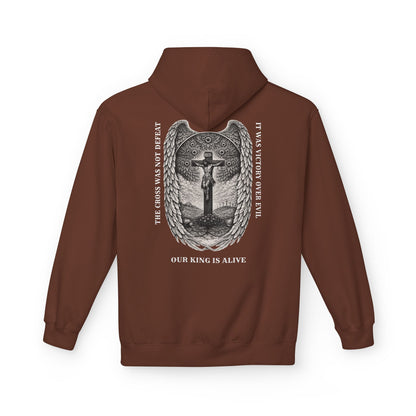 Victory Over Evil Unisex Midweight Softstyle Fleece Hoodie