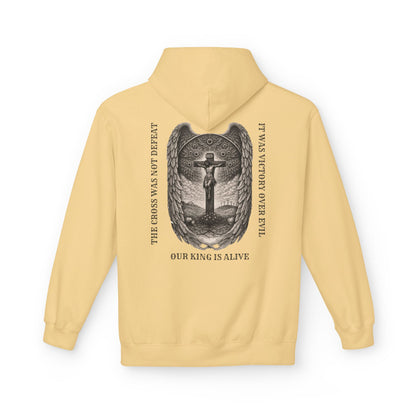 Victory Over Evil Unisex Midweight Softstyle Fleece Hoodie