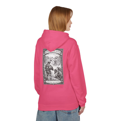 Fear Only the creator - Unisex Midweight Softstyle Fleece Hoodie