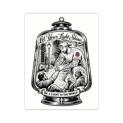 Be A Light To The World Sticker