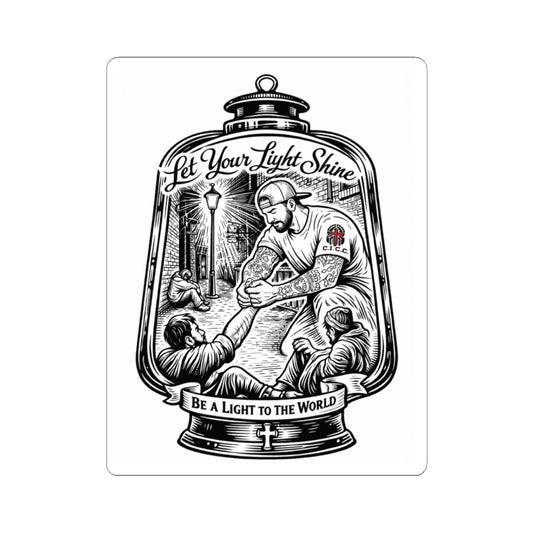 Be A Light To The World Sticker