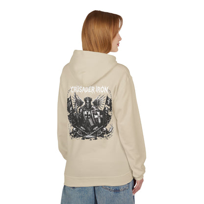Crusader Iron Metal Cover - Unisex Midweight Softstyle Fleece Hoodie