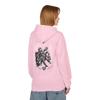 Where monsters rise- Unisex Midweight Softstyle Fleece Hoodie