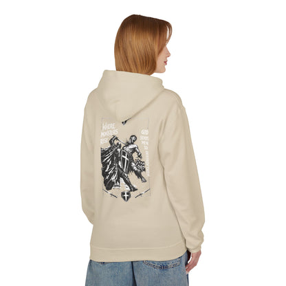 Where monsters rise- Unisex Midweight Softstyle Fleece Hoodie