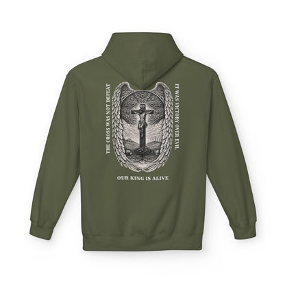 Victory Over Evil Unisex Midweight Softstyle Fleece Hoodie