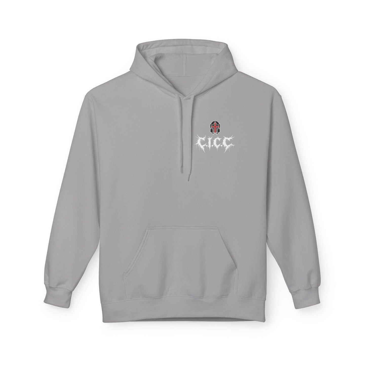 Crusader Iron Metal Cover - Unisex Midweight Softstyle Fleece Hoodie