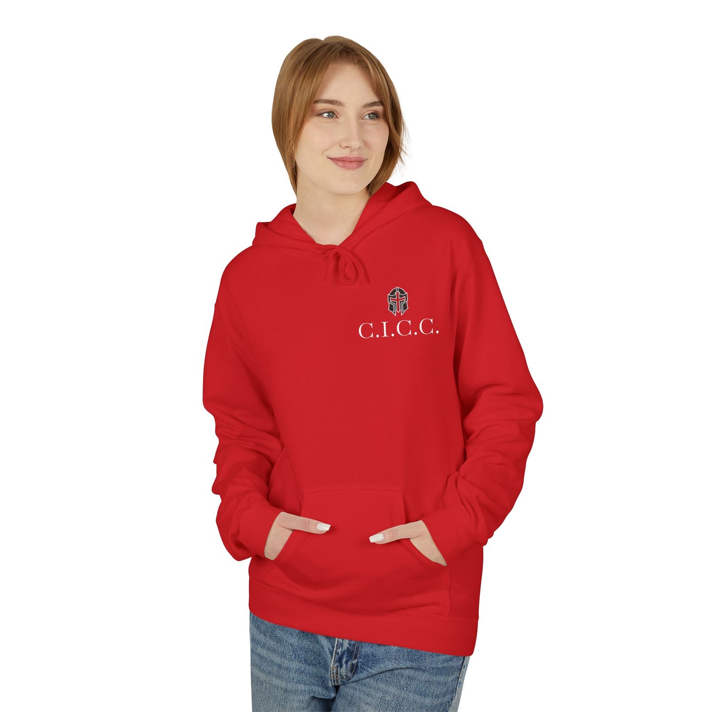 Victory Over Evil Unisex Midweight Softstyle Fleece Hoodie